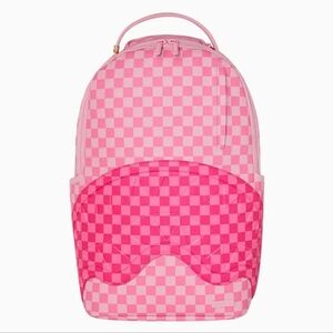 Sprayground Pink Sharks In Paris Backpack
